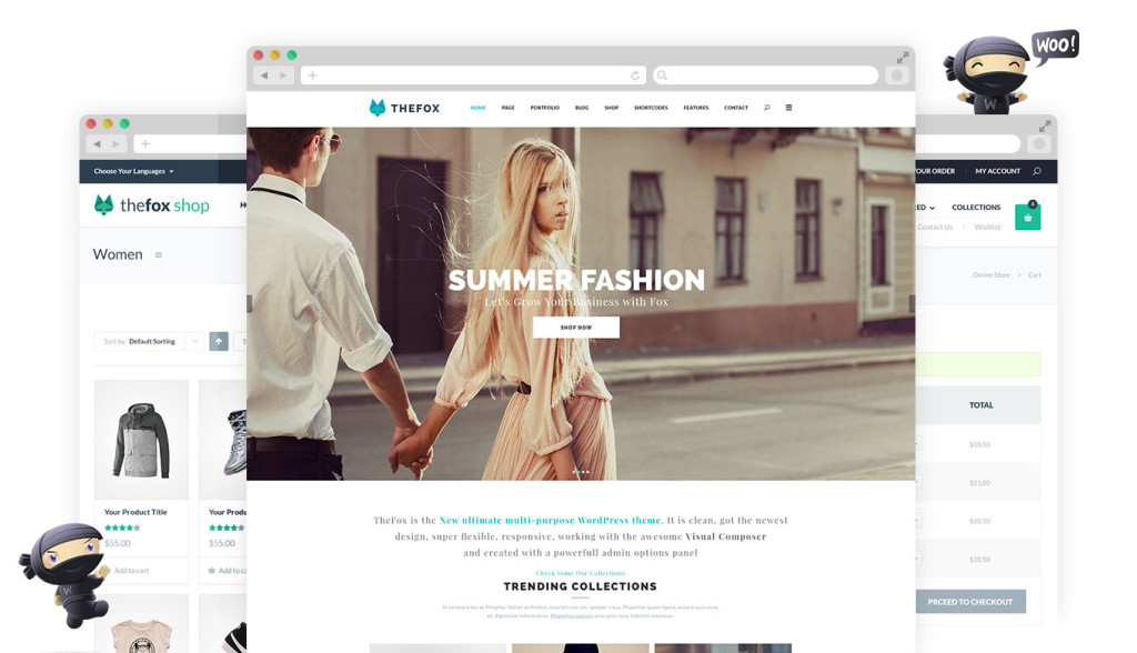 Thefox Responsive Multi Purpose Wordpress Theme